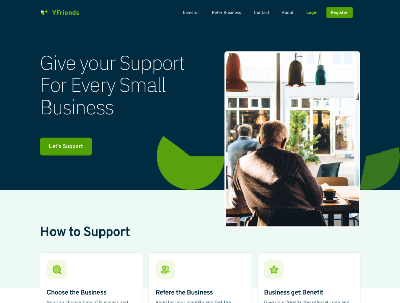 Landing Page Small Business 