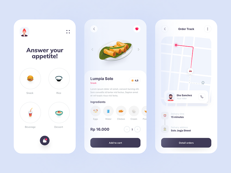 Makano - Food Delivery App