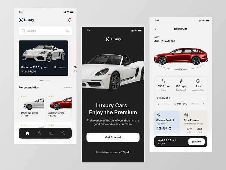Luxury - Cars Mobile Apps