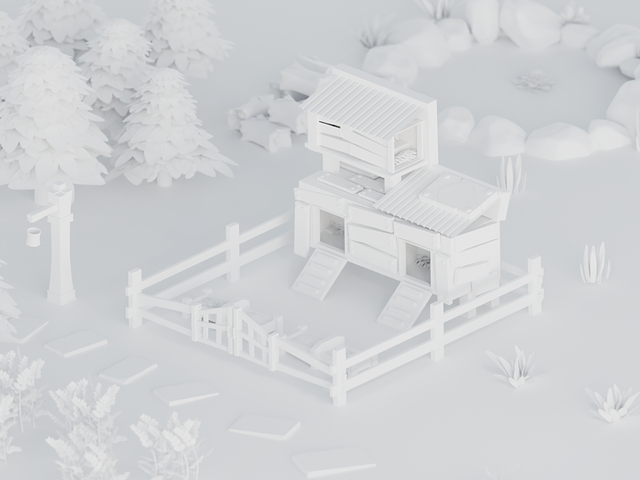 3D - Chicken coop 🐣