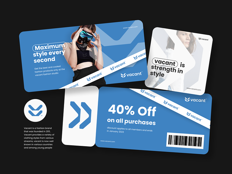 Vacant - Fashion Branding Logo